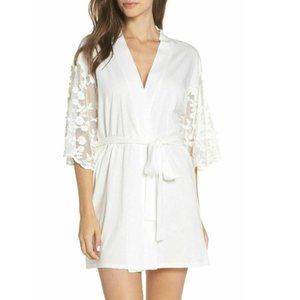 Flora Nikrooz Sleepwear Alexiss Floral Wrap Robe L